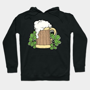 Beer Mug in Cartoon Style Hoodie